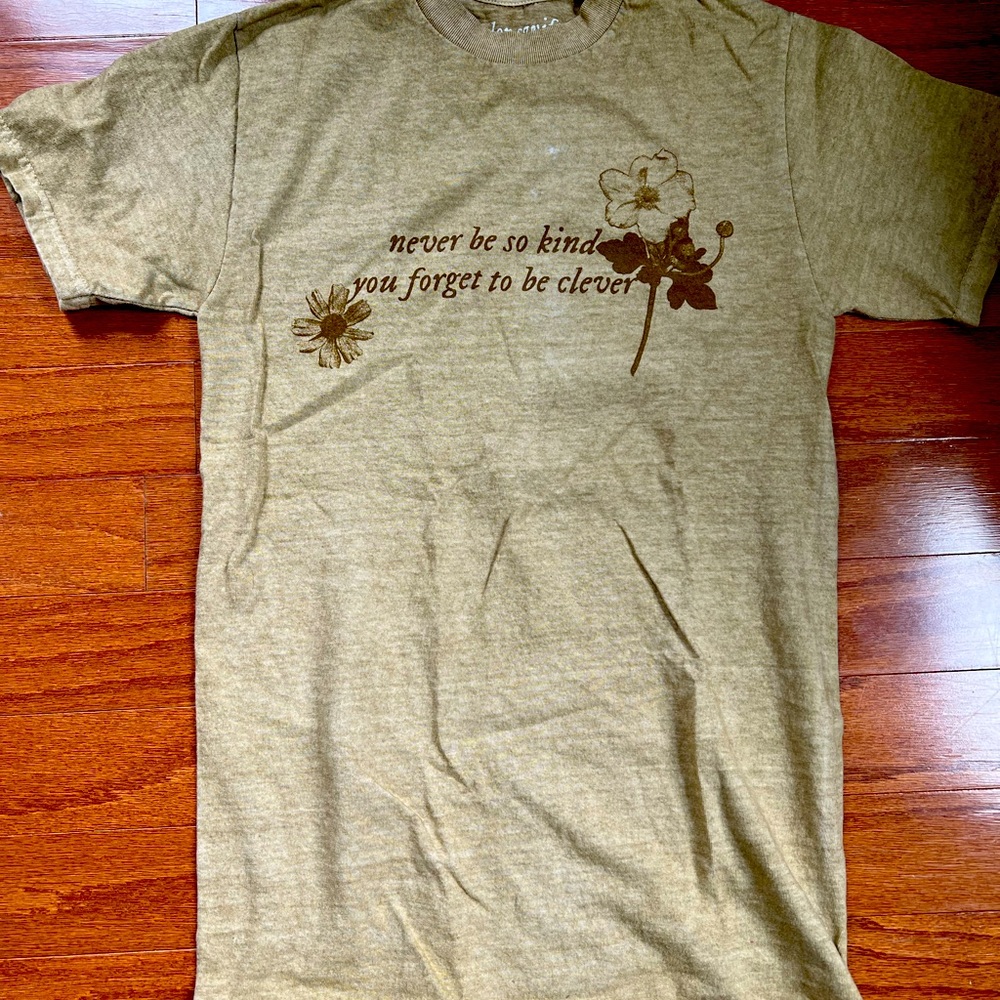 Official Taylor Swift Tee brown/oatmeal heather small